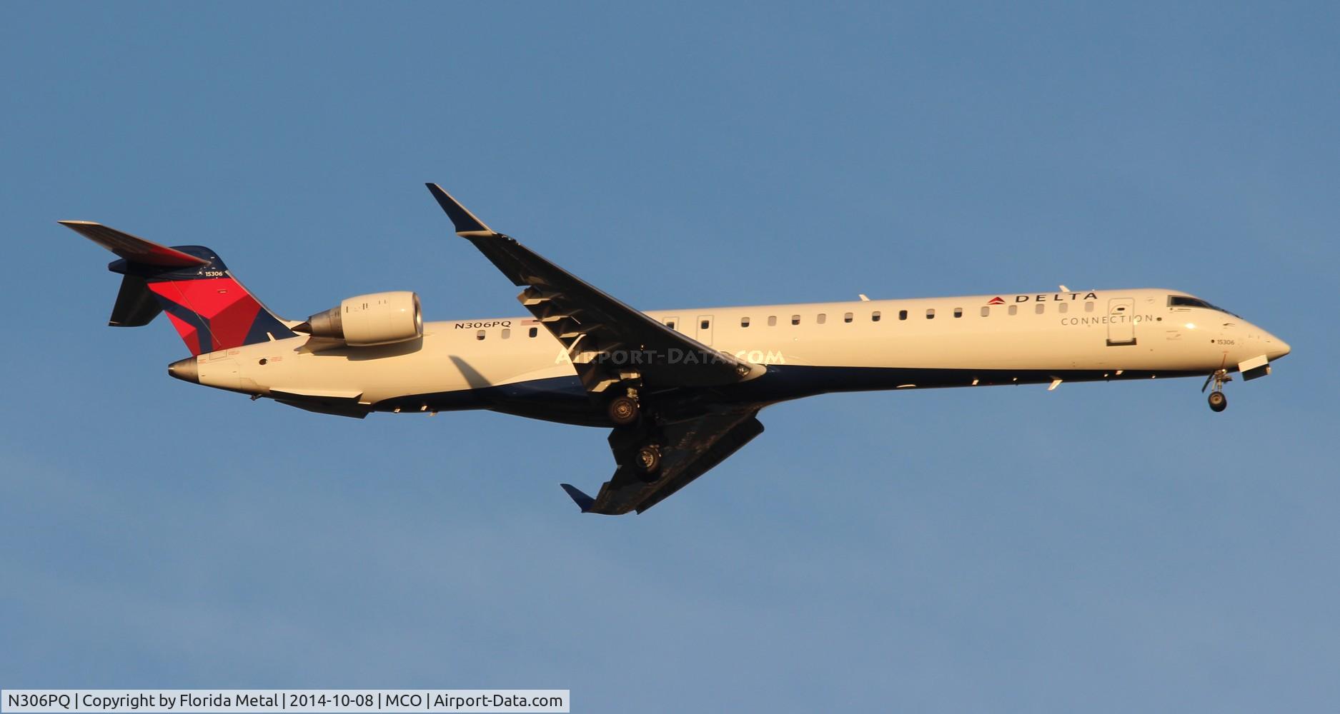 N306PQ, 2014 Bombardier CRJ-900LR (CL-600-2D24) C/N 15306, Delta Connection