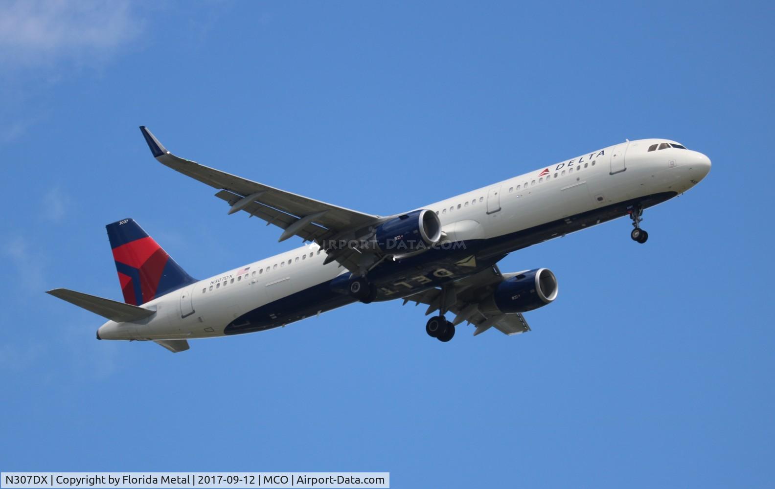 N307DX, 2016 Airbus A321-211 C/N 7214, Delta