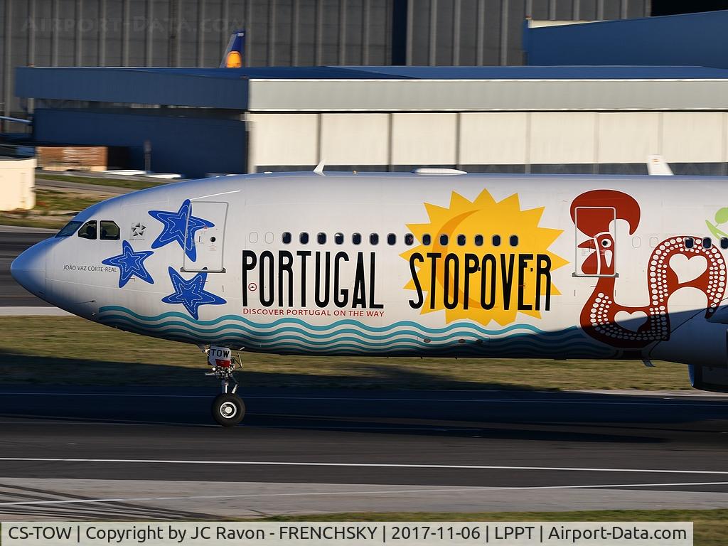 CS-TOW, 2009 Airbus A330-343E C/N 1012, (Portugal Stopover - Discover Portugal On The Way c/s)