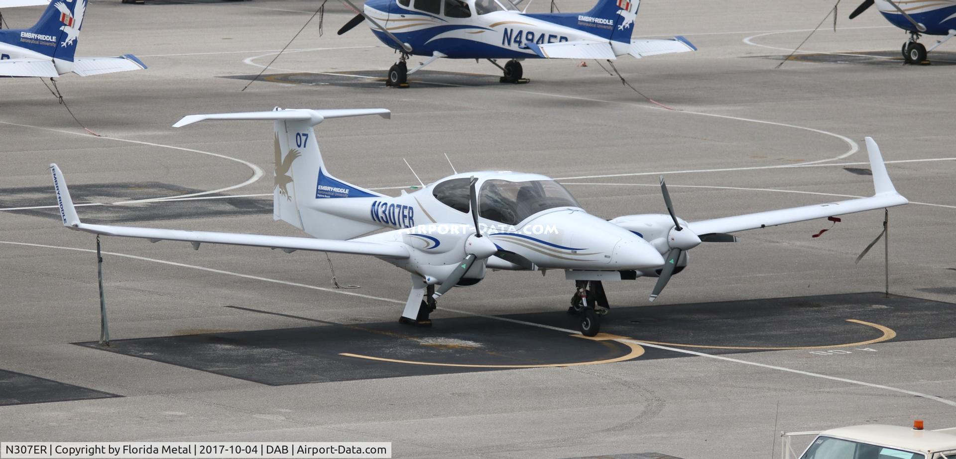 N307ER, 2016 Diamond DA-42-NG Twin Star Twin Star C/N 42.N207, Embry Riddle