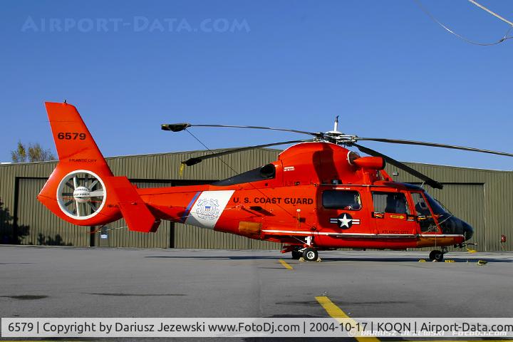 6579, Aerospatiale MH-65D Dolphin C/N 6276, HH-65B Dolphin 6579  from   CGAS Atlantic City, NJ