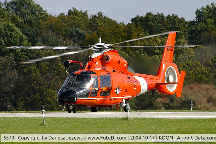 6579, Aerospatiale MH-65D Dolphin C/N 6276, HH-65B Dolphin 6579  from   CGAS Atlantic City, NJ