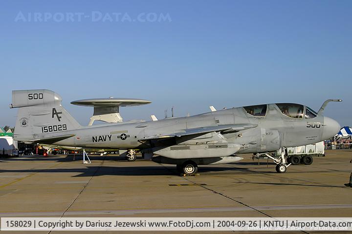 158029, 1971 Grumman EA-6B Prowler C/N MP-6, EA-6B Prowler 158029 AF-500 from VAQ-209 