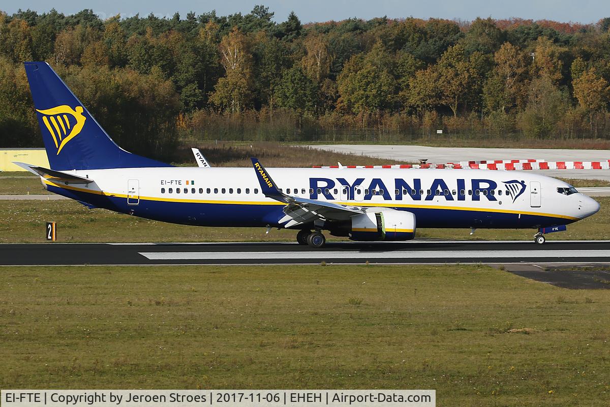 EI-FTE, 2016 Boeing 737-8AS C/N 44755, EHEH