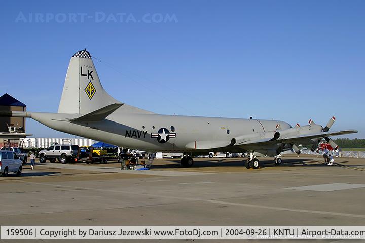 159506, Lockheed P-3C Orion C/N 285A-5624, P-3C Orion 159506 LK-506 from VP-26 