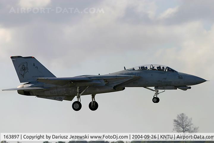 163897, Grumman F-14D Tomcat C/N 607/D-12, F-14D Tomcat 163897 AD-161 from VF-101 