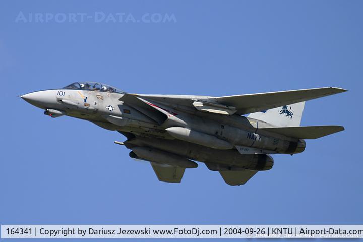 164341, Grumman F-14D Tomcat C/N 616/D-21, F-14D Tomcat 164341 AJ-101 from VF-213 
