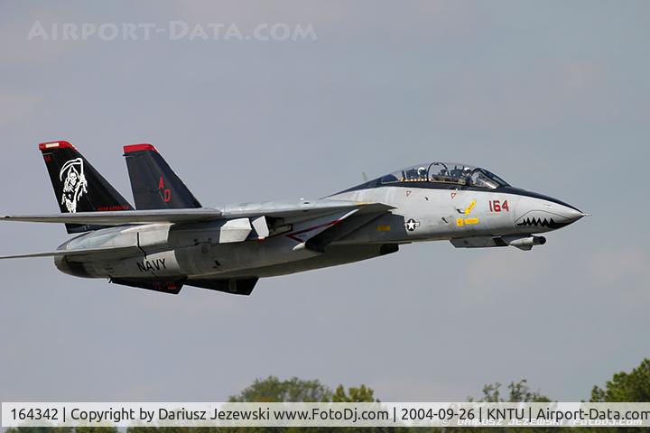 164342, Grumman F-14D Tomcat C/N 617/D-22, F-14D Tomcat 164342 AD-100 from VFA-31 