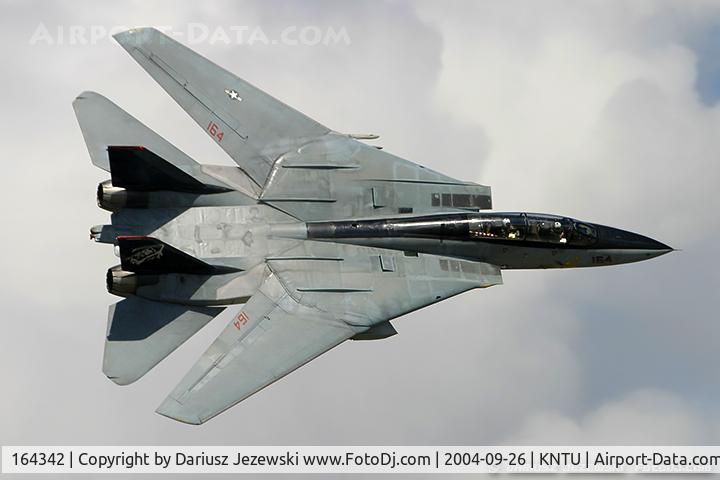 164342, Grumman F-14D Tomcat C/N 617/D-22, F-14D Tomcat 164342 AD-100 from VFA-31 