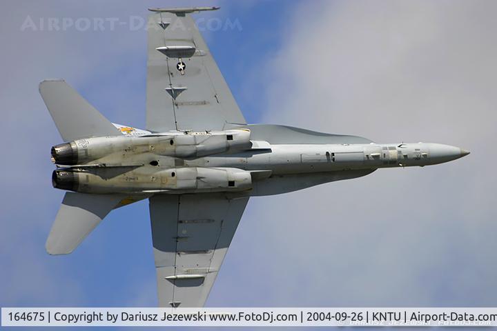 164675, McDonnell Douglas F/A-18C Hornet C/N 1105, F/A-18C Hornet 164675 AJ-401 from VFA-87 