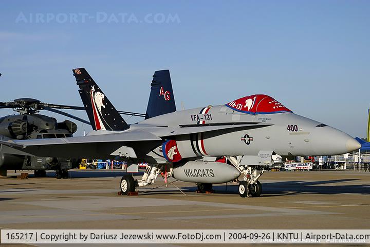 165217, McDonnell Douglas F/A-18C Hornet C/N 1396/C442, F/A-18C Hornet 165217 NE-400 from VFA-34 