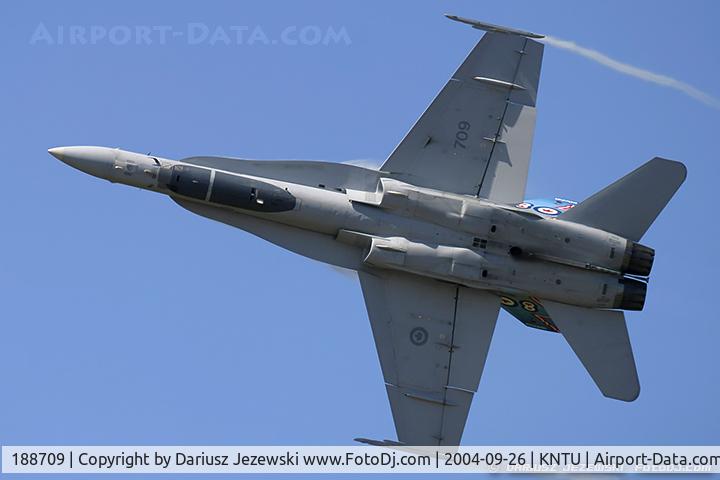 188709, McDonnell Douglas CF-188A Hornet C/N 0134/A101, CAF CF-188 Hornet 188709  from 425 TFS 