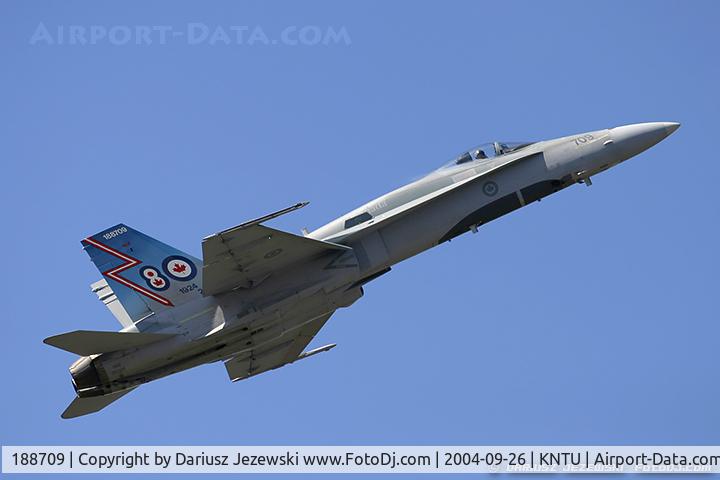 188709, McDonnell Douglas CF-188A Hornet C/N 0134/A101, CAF CF-188 Hornet 188709  from 425 TFS 