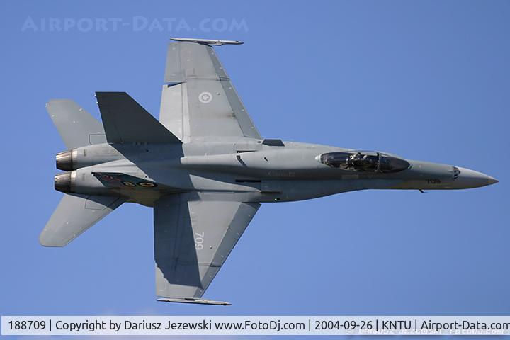 188709, McDonnell Douglas CF-188A Hornet C/N 0134/A101, CAF CF-188 Hornet 188709  from 425 TFS 