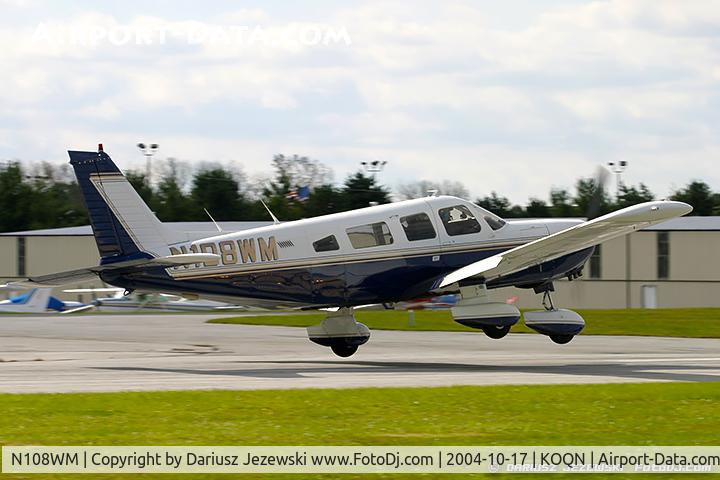 N108WM, 1978 Piper PA-32-300 Cherokee Six Cherokee Six C/N 32-7840187, Piper PA-32-300 Cherokee Six  C/N 32-7840187, N108WM