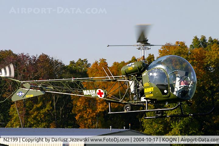 N2199, 1952 Bell 47G C/N 604, Bell 47G  C/N 604, N2199