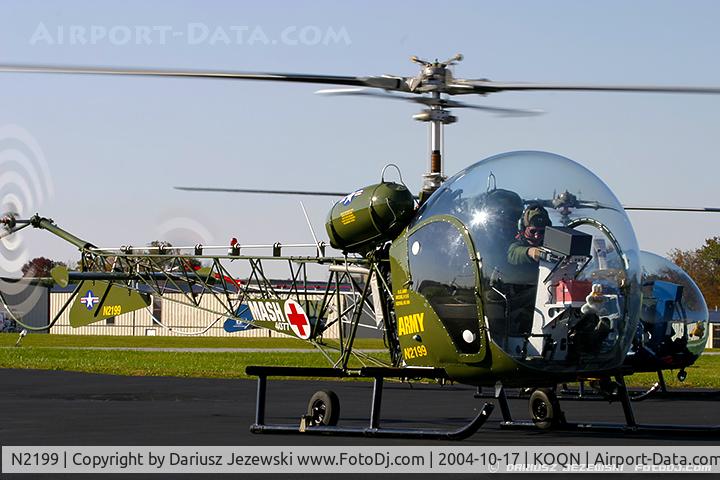 N2199, 1952 Bell 47G C/N 604, Bell 47G  C/N 604, N2199