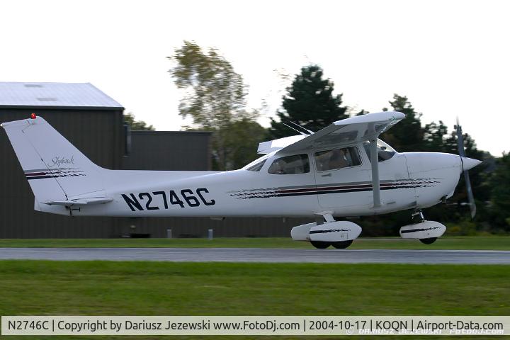 N2746C, 1998 Cessna 172R C/N 17280587, Cessna 172R Skyhawk  C/N 17280587, N2746C