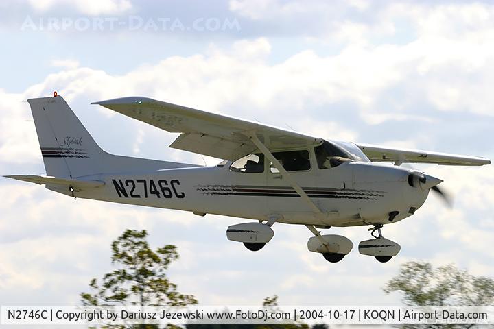 N2746C, 1998 Cessna 172R C/N 17280587, Cessna 172R Skyhawk  C/N 17280587, N2746C