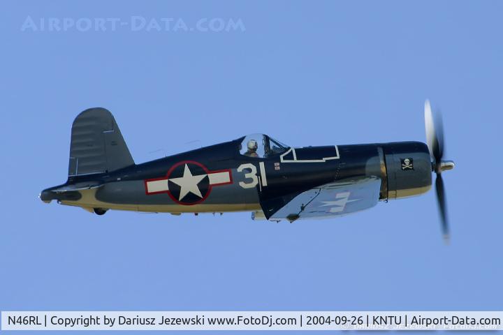N46RL, 1945 Goodyear FG-1D Corsair C/N Not found (92508/N46RL), Goodyear FG-1D Corsair  C/N 92508, N46RL