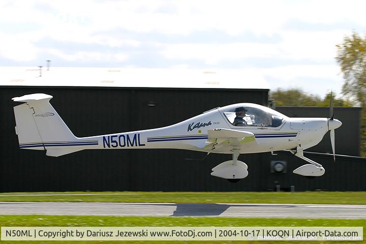 N50ML, 1994 Diamond DA-20A-1 Katana C/N 10007, Diamond DA-20A-1 Katana  C/N 10007, N50ML