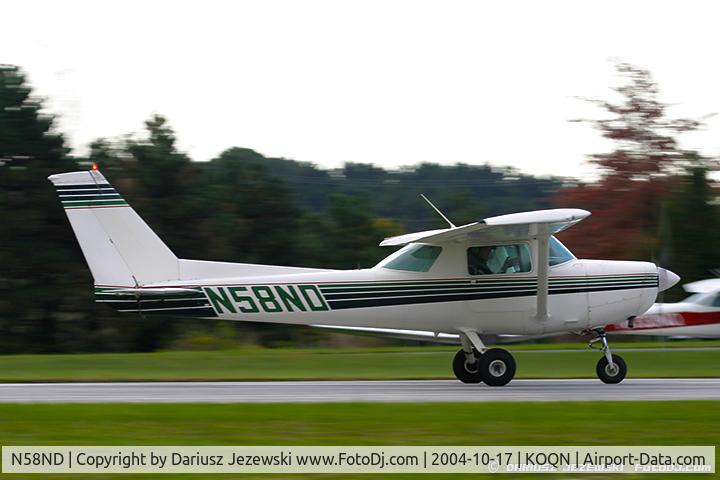 N58ND, 1985 Cessna 152 C/N 15285975, Cessna 152 C/N 15285975, N58ND
