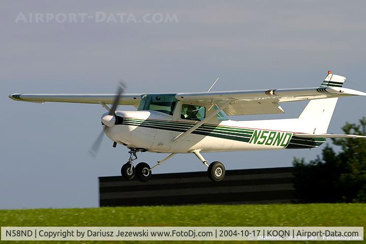 N58ND, 1985 Cessna 152 C/N 15285975, Cessna 152 C/N 15285975, N58ND
