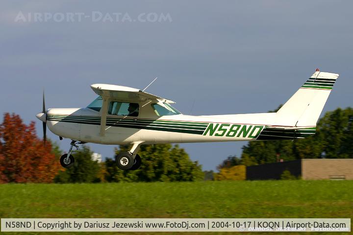 N58ND, 1985 Cessna 152 C/N 15285975, Cessna 152 C/N 15285975, N58ND