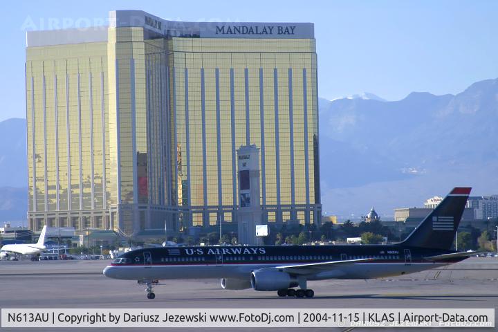 N613AU, 1993 Boeing 757-2B7 C/N 27144, Boeing 757-2B7 - US Airways  C/N 27144, N613AU
