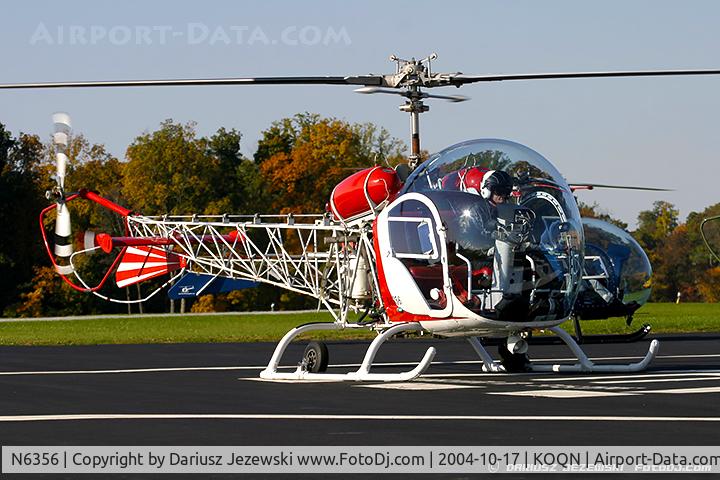 N6356, 1956 Bell 47G C/N 1671, Bell 47G  C/N 1671, N6356