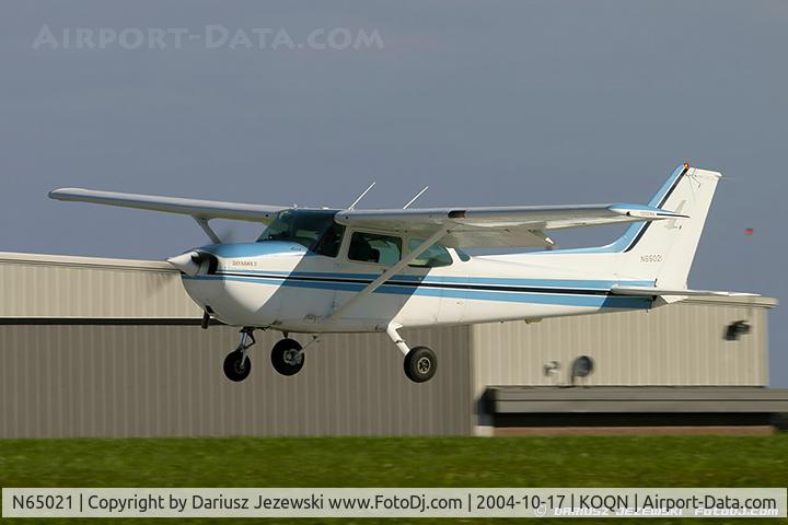 N65021, 1982 Cessna 172P C/N 17275670, Cessna 172P Skyhawk  C/N 17275670, N65021
