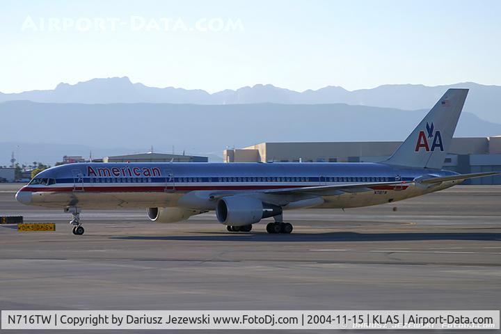 N716TW, 1998 Boeing 757-231 C/N 28484, Boeing 757-231 - American Airlines  C/N 28484, N716TW