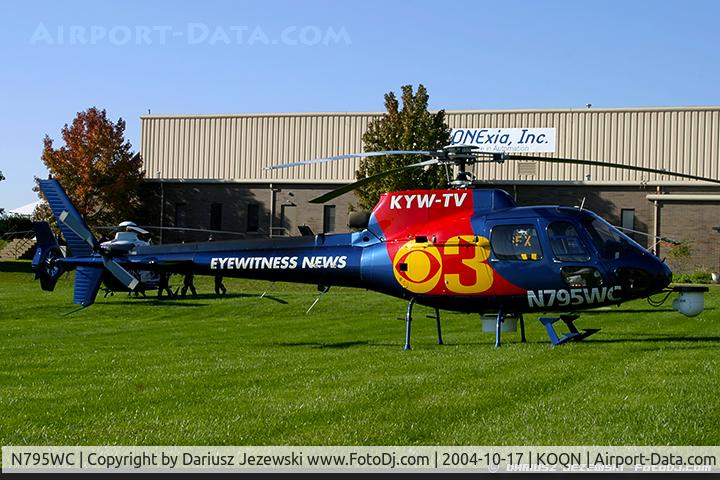 N795WC, 1990 Aerospatiale AS-350B Ecureuil C/N 2376, Aerospatiale AS-350B  C/N 2376, N795WC
