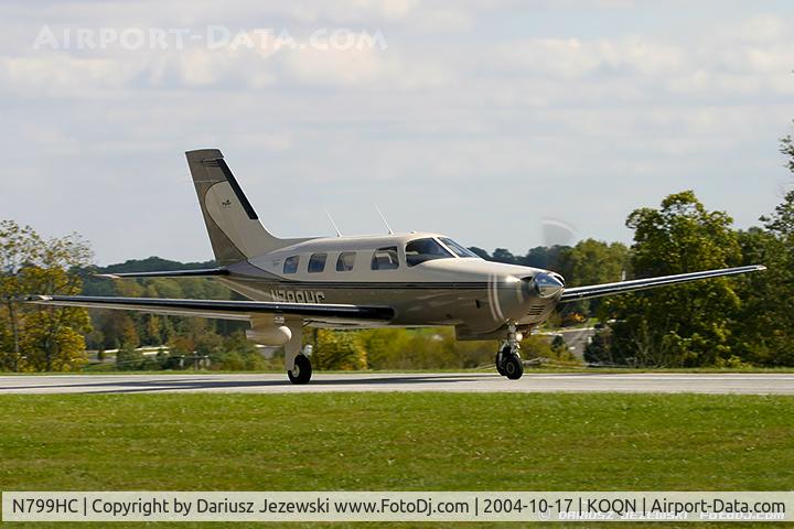 N799HC, 1999 Piper PA-46-350P Malibu Mirage C/N 4636219, Piper PA-46-350P Malibu Mirage  C/N 4636219, N799HC