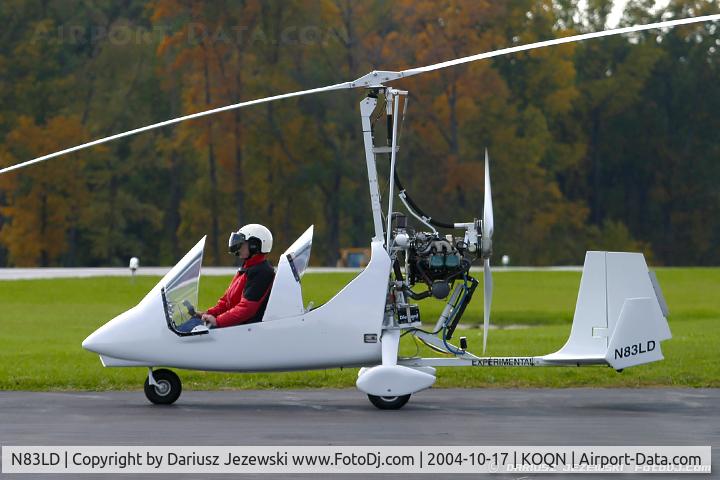 N83LD, 2001 Magni Gyro M-16 Tandem Trainer C/N 01 (N83LD), Magni Gyro M-16 Tandem Trainer  C/N 01 (N83LD), N83LD