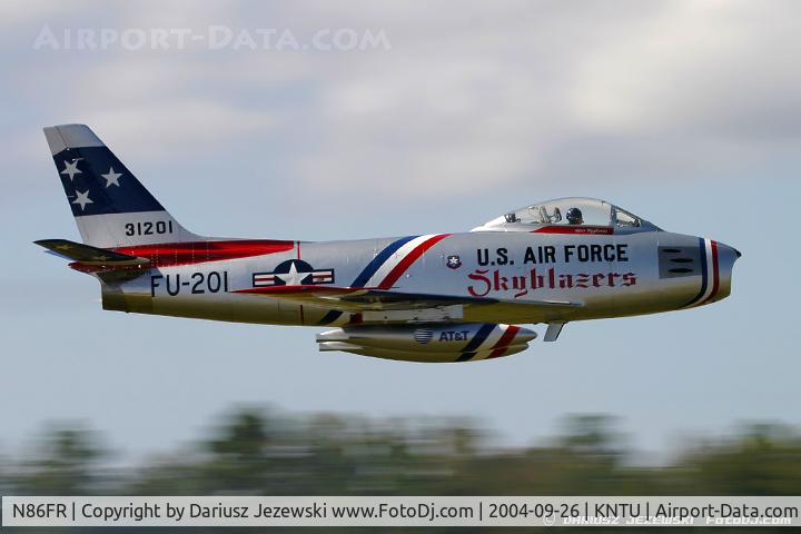 N86FR, 1952 North American F-86F Sabre C/N 191-655, North American F-86F Sabre  C/N 52-4959, NX86FR