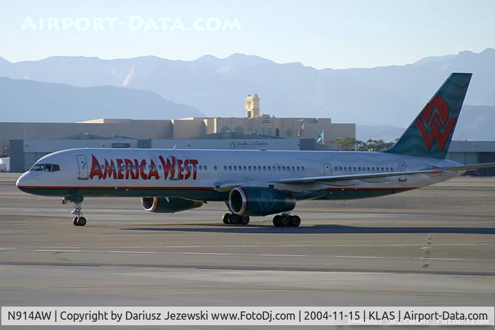 N914AW, 1984 Boeing 757-225 C/N 22208, Boeing 757-225 - US Airways  C/N 22208, N914AW
