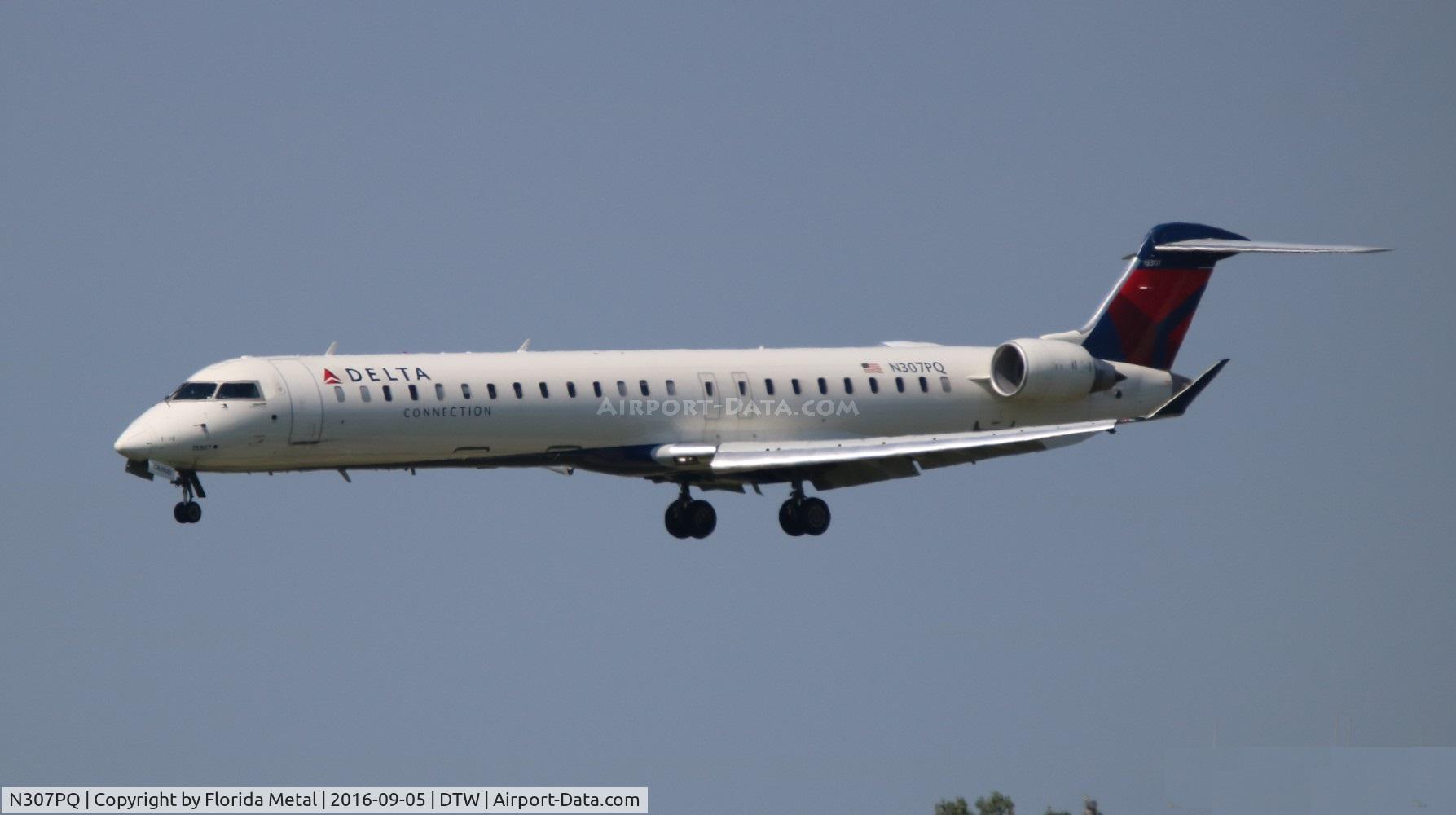 N307PQ, 2014 Bombardier CRJ-900LR NG (CL-600-2D24) C/N 15307, Delta Connection