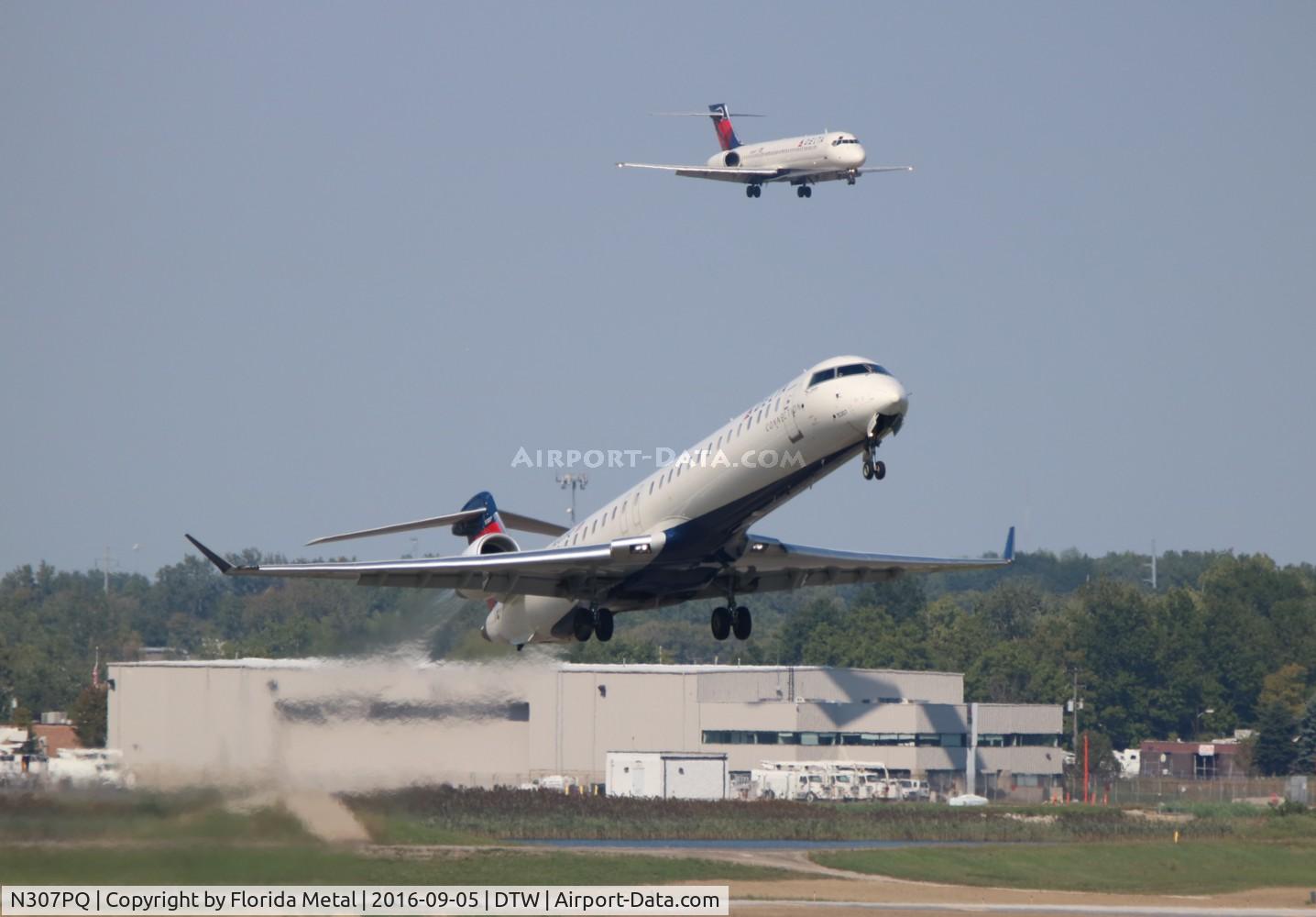 N307PQ, 2014 Bombardier CRJ-900LR NG (CL-600-2D24) C/N 15307, Delta Connection