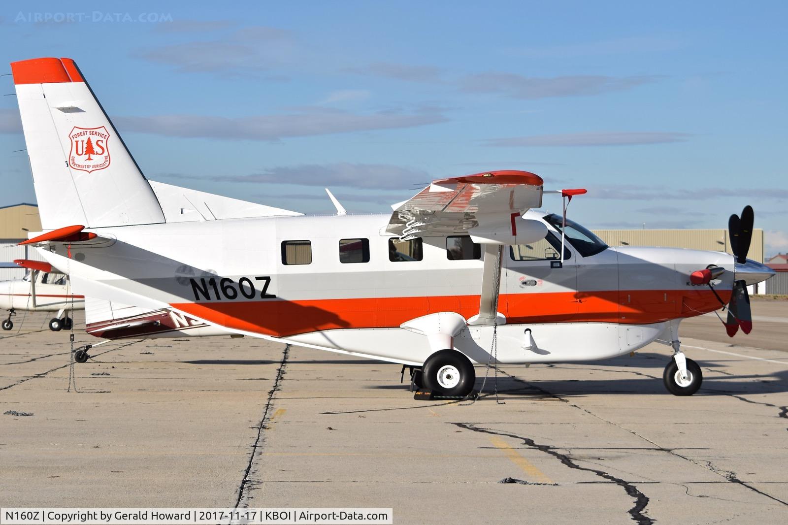 N160Z, 2017 Quest Kodiak 100 C/N 100-0227, Parked on south GA ramp.