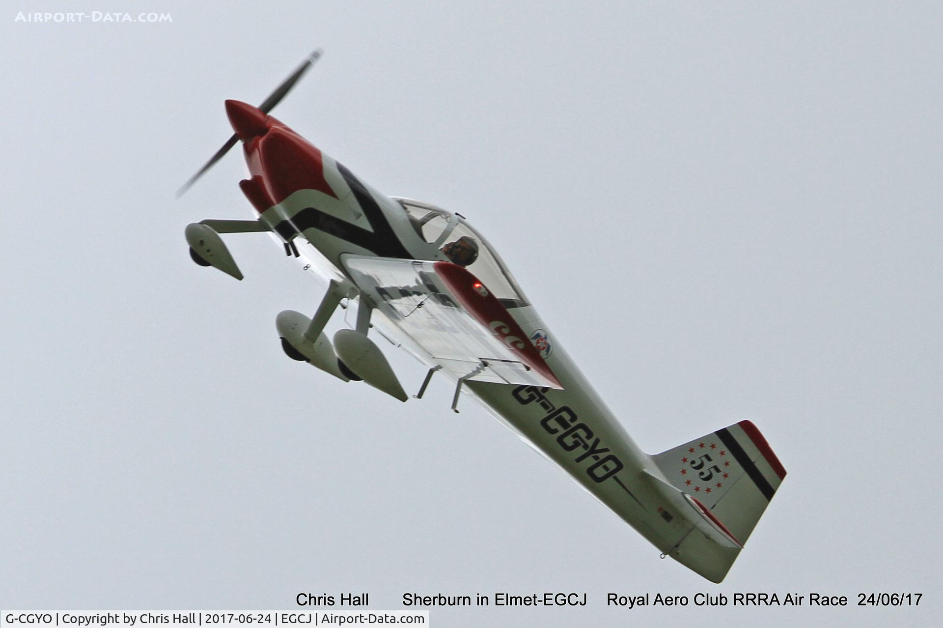 G-CGYO, 2005 Vans RV-6A C/N 24704, Royal Aero Club RRRA Air Race