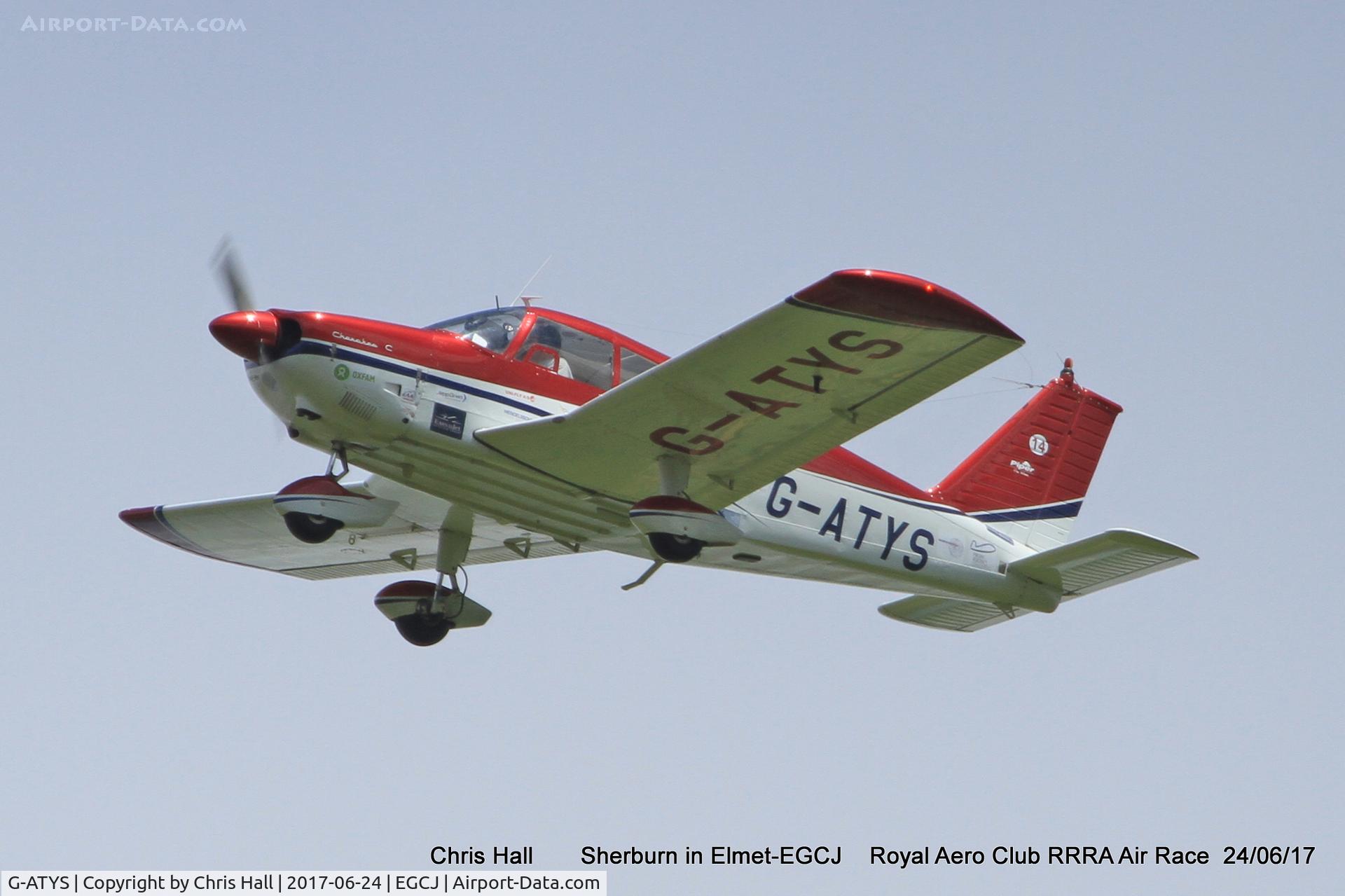 G-ATYS, 1966 Piper PA-28-180 Cherokee C/N 28-3296, Royal Aero Club RRRA Air Race