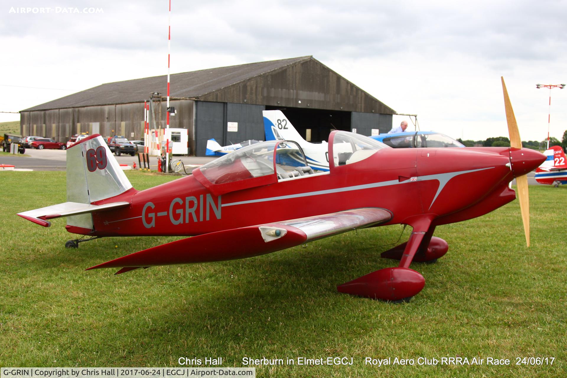 G-GRIN, 1999 Vans RV-6 C/N PFA 181-12409, Royal Aero Club RRRA Air Race