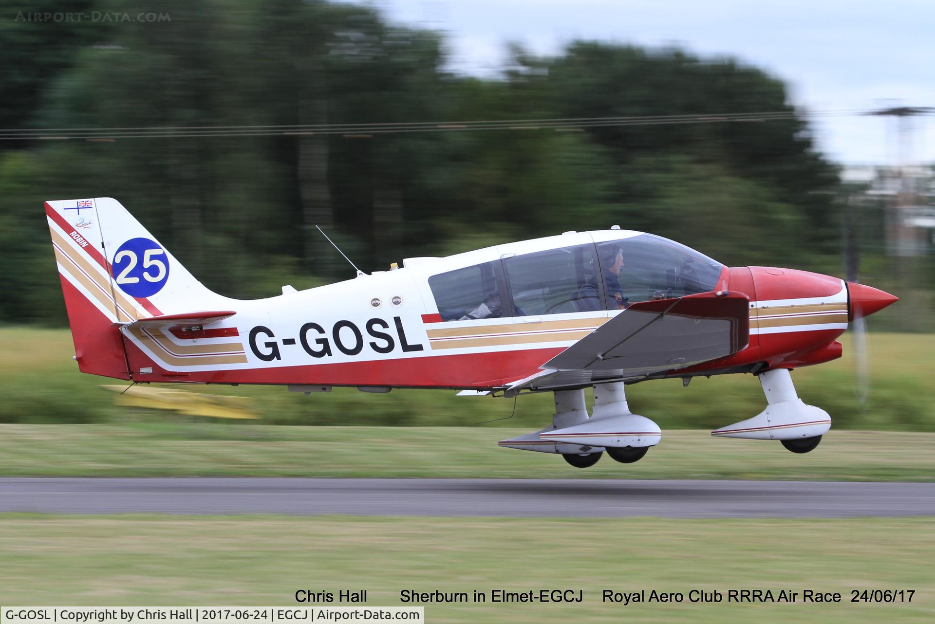 G-GOSL, 1990 Robin DR-400-180 Regent Regent C/N 1974, Royal Aero Club RRRA Air Race