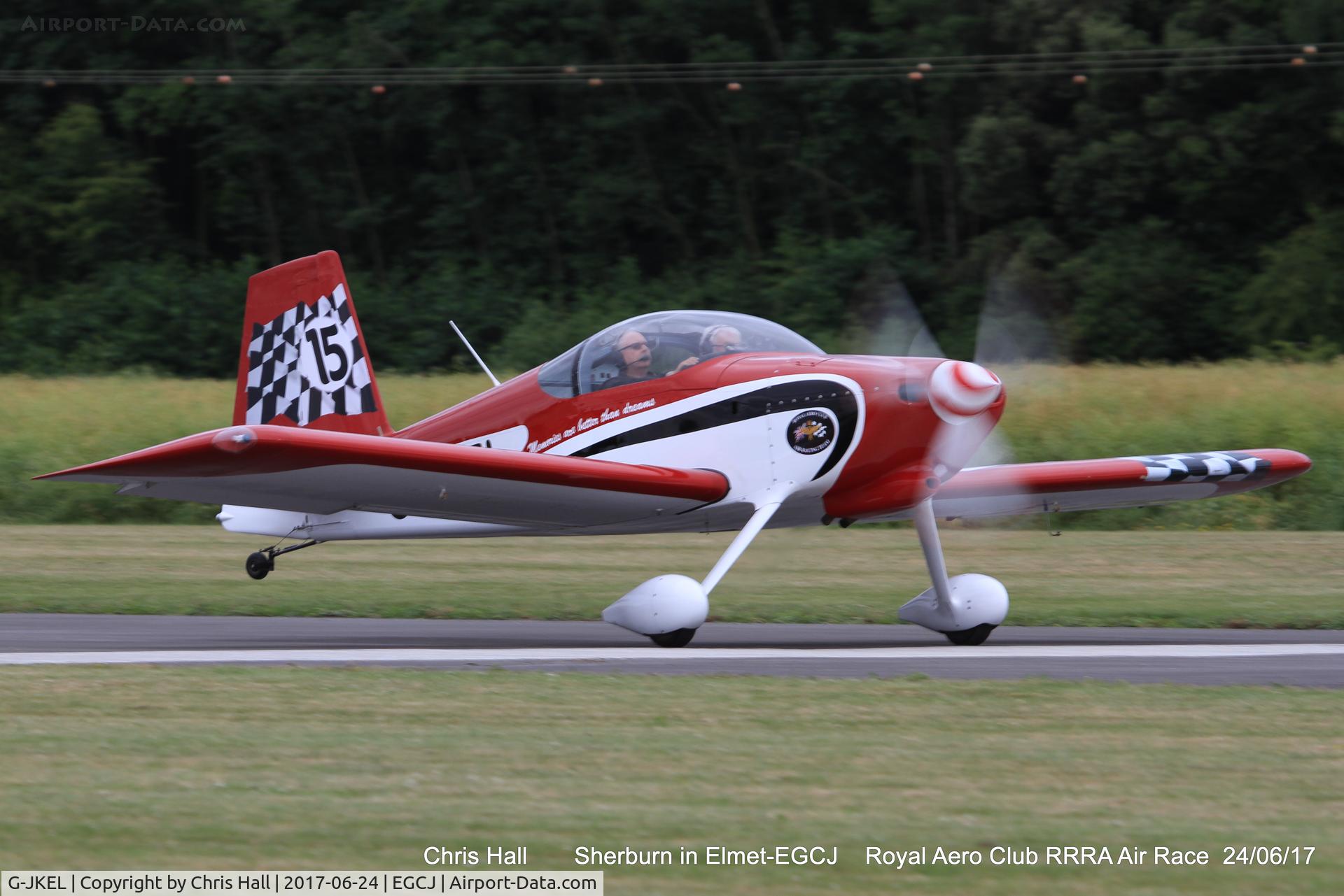 G-JKEL, 2010 Vans RV-7 C/N PFA 323-14170, Royal Aero Club RRRA Air Race