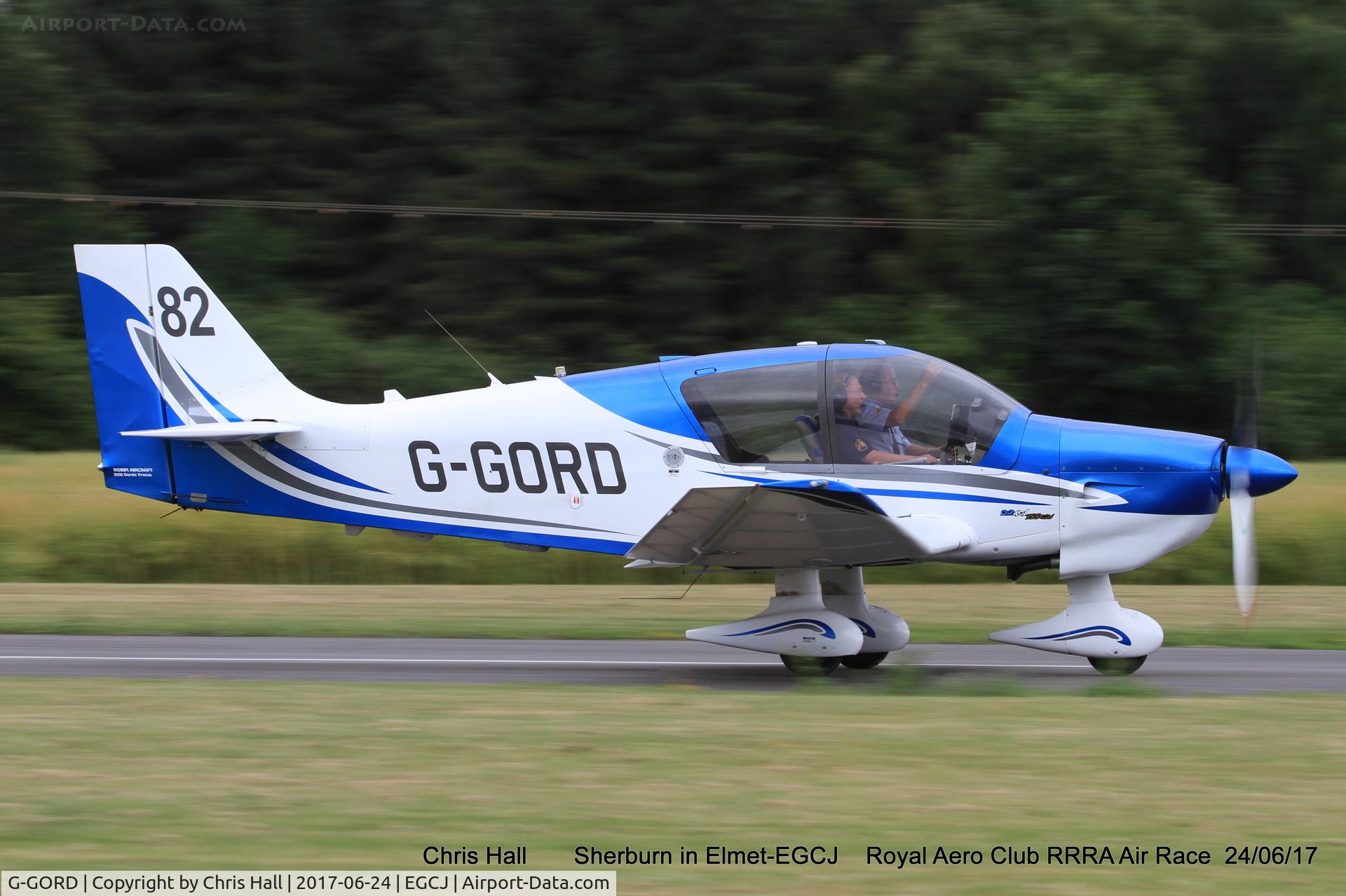 G-GORD, 2014 Robin DR-400-140B Major Major C/N 2669, Royal Aero Club RRRA Air Race