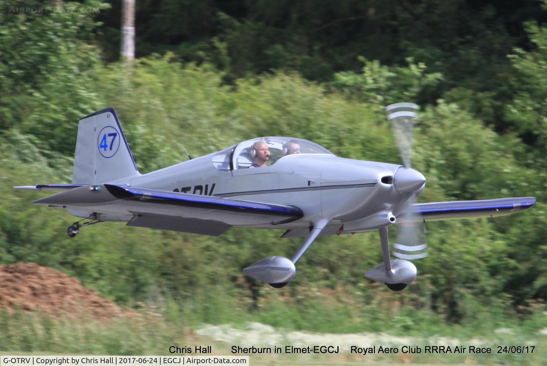 G-OTRV, 1999 Vans RV-6 C/N PFA 181-13302, Royal Aero Club RRRA Air Race