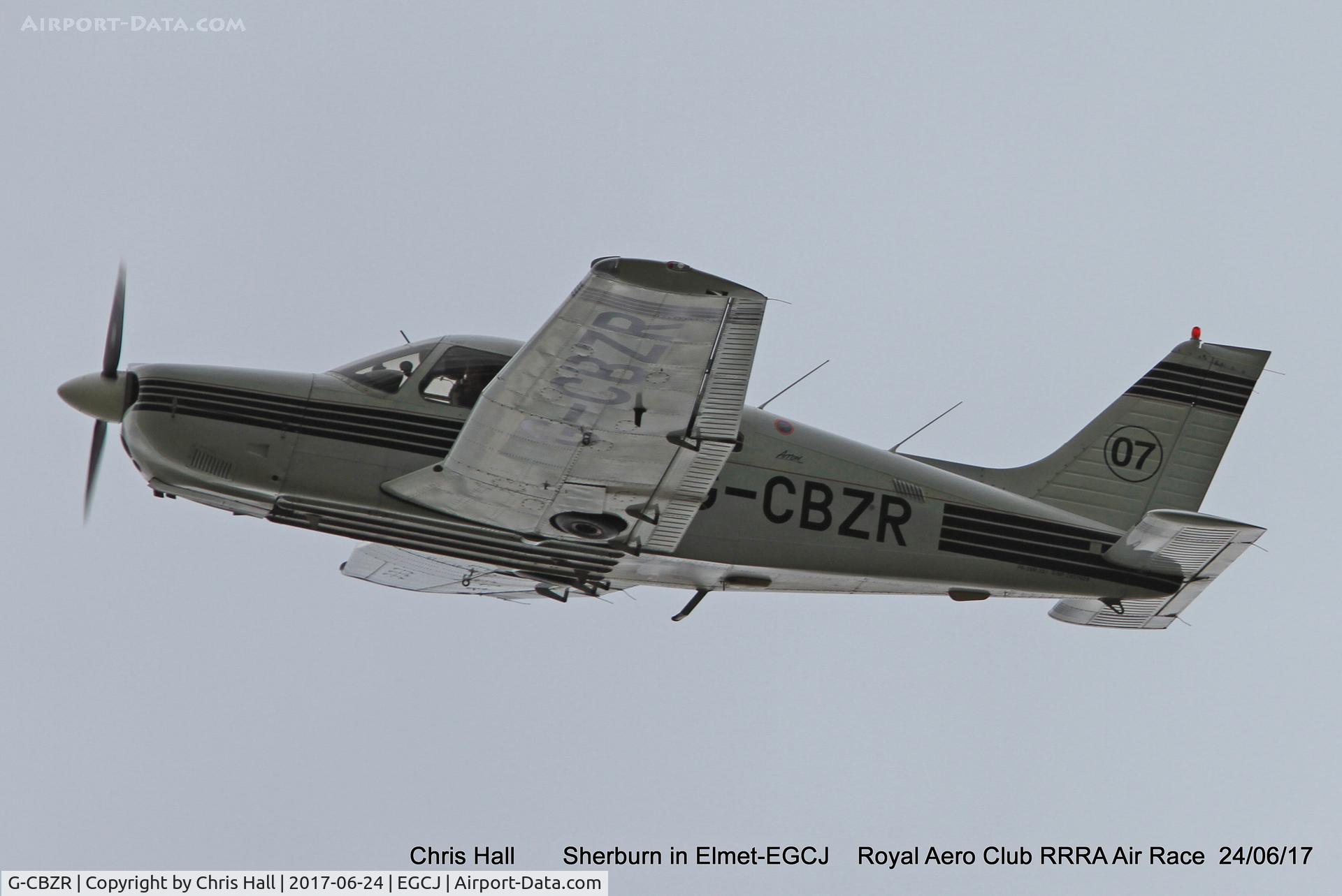 G-CBZR, 1989 Piper PA-28R-201 Cherokee Arrow III C/N 2837029, Royal Aero Club RRRA Air Race