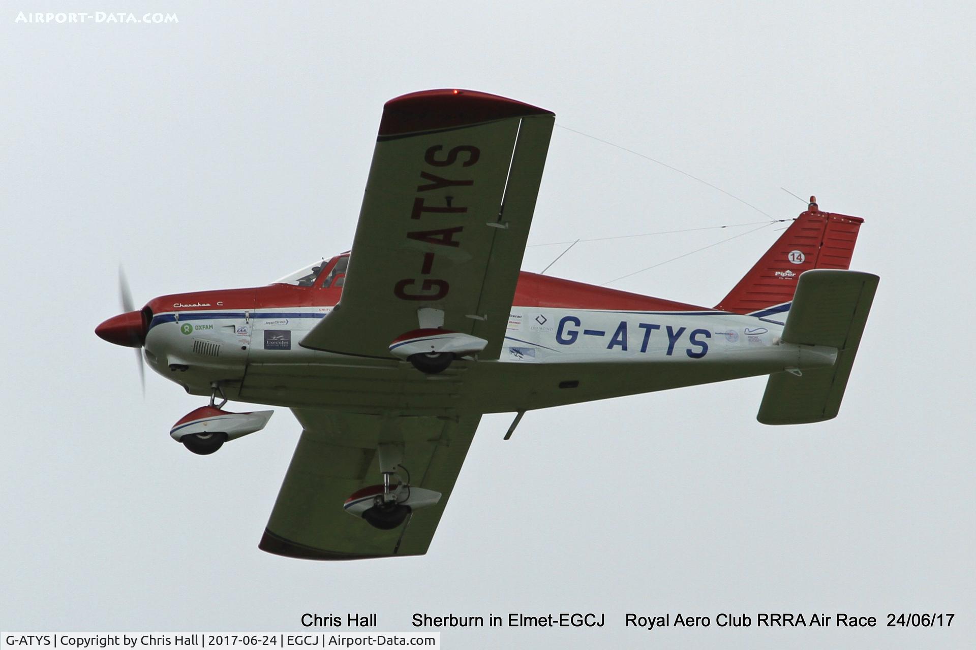 G-ATYS, 1966 Piper PA-28-180 Cherokee C/N 28-3296, Royal Aero Club RRRA Air Race