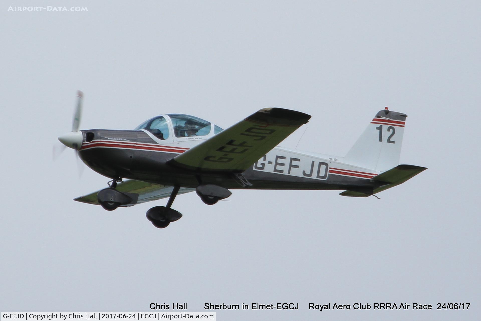 G-EFJD, 1971 Bolkow Bo-209C Monsun 160FV C/N 126, Royal Aero Club RRRA Air Race